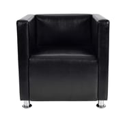Vidaxl Cube Armchair Black Faux Leather Vidaxl Cube Armchair Black Faux Leather
