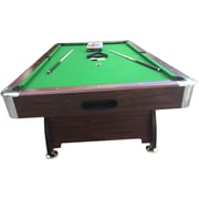 ULTIMAX Billiard Table, Pool Table Top 9 ft. with Ball Collection System Billiards Table (Green) ULTIMAX Billiard Table, Pool Table Top 9 ft. with Ball Collection System Billiards Table (Green)