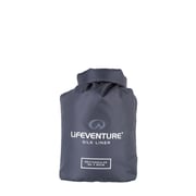 Life Venture Silk Sleeping Bag Liner, Rectangular, Grey Life Venture Silk Sleeping Bag Liner, Rectangular, Grey