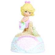 Precious Moments Footprints In The Sand Musical, Girl Precious Moments Footprints In The Sand Musical, Girl