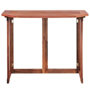 vidaXL Bistro Table 90x50x75 cm Solid Acacia Wood vidaXL Bistro Table 90x50x75 cm Solid Acacia Wood