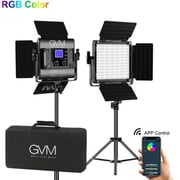 GVM 800D-RGB LED Studio 2-Video Light Kit GVM 800D-RGB LED Studio 2-Video Light Kit