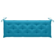 Vidaxl Cushion For Swing Chair Light Blue 150 Cm Fabric Vidaxl Cushion For Swing Chair Light Blue 150 Cm Fabric