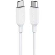 Anker Powerline III USB C to C 2.0 Cable 3ft White Anker Powerline III USB C to C 2.0 Cable 3ft White