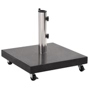 Vidaxl Parasol Base Granite 30 Kg Square Black Vidaxl Parasol Base Granite 30 Kg Square Black