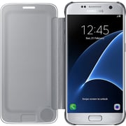 Samsung EFZG935CSEGAE Clear View Cover Silver For Galaxy S7 Edge Samsung EFZG935CSEGAE Clear View Cover Silver For Galaxy S7 Edge