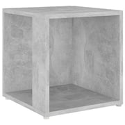 Vidaxl Side Table Concrete Grey 33x33x34.5 Cm Engineered Wood Vidaxl Side Table Concrete Grey 33x33x34.5 Cm Engineered Wood