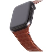 Decoded 42-44mm Leather Magnetic Traction Strap For Apple Watch Brown