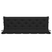 Vidaxl Cushion For Swing Chair Black 180 Cm Fabric Vidaxl Cushion For Swing Chair Black 180 Cm Fabric