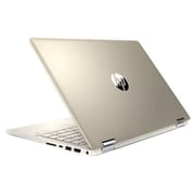 HP Pavilion x360 14-DH0001NE Convertible Touch Laptop - Core i5 1.6GHz 8GB 256GB Shared 14inch FHD Warm Gold
