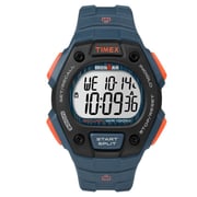 Timex Ironman Blue Resin Digital Men Watch TW5M09600 Timex Ironman Blue Resin Digital Men Watch TW5M09600