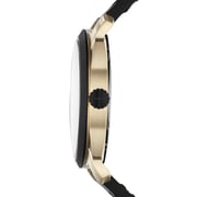 Fossil FS5263 Machine Three-Hand Date Black Leather Watch Fossil FS5263 Machine Three-Hand Date Black Leather Watch