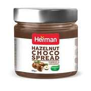 Herman Hazelnut Choco Creamy Spread 200g glass Jar