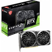 MSI Geforce Rtx 3060 Ventus 2x 12gb Oc Gddr6 - Multi Processors Graphic Cards Black