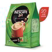 Nescafe Hazelnut Instant Coffee Mix Sachet 17g (Pack of 20) price in