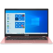 Asus E410MA-202 Laptop - Celeron 1.10GHz 4GB 128GB Shared Win10 14inch HD Pink