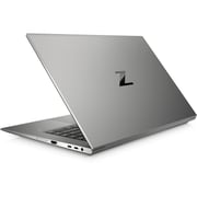 HP Zbook Studio 15S G8 Laptop - 11th Gen 15.6inch FHD, Core i9 2.50GHz, 32GB RAM, 1TB SSD, 8GB NVIDIA GeForce RTX 3070 Graphics, Win10Pro, Silver, Eng Ar Keyboard (314G5EA) (2021) Middle East Version HP Zbook Studio 15S G8 Laptop - 11th Gen 15.6inch FHD, Core i9 2.50GHz, 32GB RAM, 1TB SSD, 8GB NVIDIA GeForce RTX 3070 Graphics, Win10Pro, Silver, Eng Ar Keyboard (314G5EA) (2021) Middle East Version
