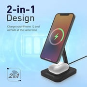 Promate Maganetic Wireless Charger Black