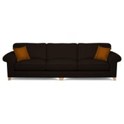 Galaxy Design Angelic 3 Seater Sofa Charcole Galaxy Design Angelic 3 Seater Sofa Charcole