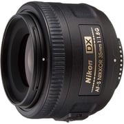Nikon 35mm F/1.8g Af S Dx Nikkor Lens For Nikon Dslr Cameras, Black, Jaa132da Nikon 35mm F/1.8g Af S Dx Nikkor Lens For Nikon Dslr Cameras, Black, Jaa132da