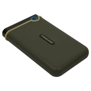 Transcend TS1TSJ25M3G Storejet 1TB Hard Drive Military Green Transcend TS1TSJ25M3G Storejet 1TB Hard Drive Military Green