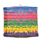Beistle 8-Bit Square Paper Lantern, 8 Beistle 8-Bit Square Paper Lantern, 8