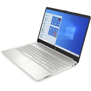 HP 15s-eq2000ne Laptop 15.6inch FHD, AMD Ryzen 7, 8GB RAM, 512GB SSD Win10, Silver Eng-Ar Keyboard (384S7EA)
