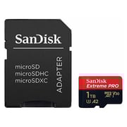 Sandisk Extreme Pro microSDXC A2/V30 1TB + SD Adapter Sandisk Extreme Pro microSDXC A2/V30 1TB + SD Adapter