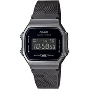 Casio Vintage A168wemb-1bdf Digital Stainless Steel Watch Casio Vintage A168wemb-1bdf Digital Stainless Steel Watch