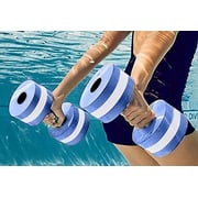 ULTIMAX Sports Aquatic Exercise Dumbbells Aqua Fitness Barbells Exercise Hand Bars for Water Aerobics EVA Water Barbells Hand Bar For Water Resistance Aerobics Weight Loss (Blue) ULTIMAX Sports Aquatic Exercise Dumbbells Aqua Fitness Barbells Exercise Hand Bars for Water Aerobics EVA Water Barbells Hand Bar For Water Resistance Aerobics Weight Loss (Blue)