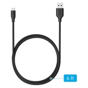 Anker Power Line Plus Micro USB Cable 1.8m Black - A8133H12