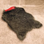 AW Wolf Skin Shaped Shaggy Green Rug 55*90 cm