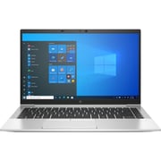HP EliteBook 840 G8 Laptop - Core i5 2.40GHz 8GB 256GB Shared Win10Pro 14inch FHD Silver English/Arabic Keyboard