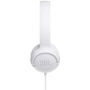 JBL TUNE 500 Wired On-Ear Headphone White JBL TUNE 500 Wired On-Ear Headphone White