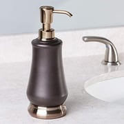Mdesign Modern Metal Refillable Liquid Soap Dispenser Pump Bottle For Bathroom Vanity Countertop, Kitchen Sink - Holds Hand Soap, Dish Soap, Hand Sanitizer, Essential Oils - Pearl Bronze/Champagne Mdesign Modern Metal Refillable Liquid Soap Dispenser Pump Bottle For Bathroom Vanity Countertop, Kitchen Sink - Holds Hand Soap, Dish Soap, Hand Sanitizer, Essential Oils - Pearl Bronze/Champagne