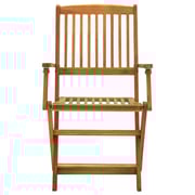 vidaXL Folding Outdoor Chairs 4 pcs Solid Acacia Wood vidaXL Folding Outdoor Chairs 4 pcs Solid Acacia Wood