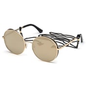 Guess GU7606-32G-57 Women's Sunglass Gold/Brown Mirror Metal Guess GU7606-32G-57 Women's Sunglass Gold/Brown Mirror Metal