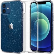 Spigen Liquid Crystal Glitter Designed For iPhone 12 Case And iPhone 12 Pro Case/Cover 6.1-inch Crystal Quartz Spigen Liquid Crystal Glitter Designed For iPhone 12 Case And iPhone 12 Pro Case/Cover 6.1-inch Crystal Quartz