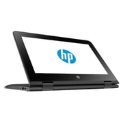 HP Stream x360 11-AG002NE Convertible Touch Laptop - Celeron 1.6GHz 4GB 32GB Shared Win10S 11.6inch HD Jack black