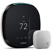 Ecobee4 Smart Thermostat With Built-In Alexa, Included Room Sensor Ecobee4 Smart Thermostat With Built-In Alexa, Included Room Sensor