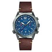 Hugo Boss Nomad Brown Leather Men Watch 1513773