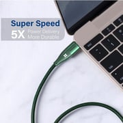 Promate USB-C To Lightning Cable 1.2m Green