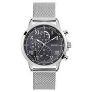 Guess Porter Silver Stainless Steel Multi-function Men Watch W1310G1 Guess Porter Silver Stainless Steel Multi-function Men Watch W1310G1