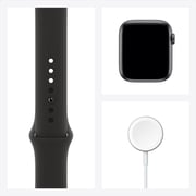 Apple Watch SE GPS 44mm Space Grey Aluminum Case with Black Sport Band