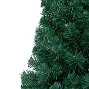 vidaXL Artificial Half Christmas Tree with Stand Green 120 cm PVC vidaXL Artificial Half Christmas Tree with Stand Green 120 cm PVC
