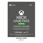Microsoft QHX-00004 Xbox Game Pass Ultimate 3 Month ESD MEA