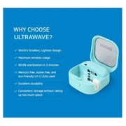 Ultrawave TS-02W Portable Toothbrush Sterilizer White