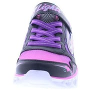 Skechers Heart Lights Kids Shoes Black/Multi 33EU