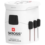 Skross World Travel Adapter White Skross World Travel Adapter White