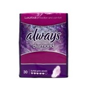 Always 30 Pcs Diamond Super With Wings Always 30 Pcs Diamond Super With Wings